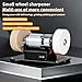 Mini electric drum sanding machine, stepless speed regulation - compact knife grinding and polishing machine, suitable for knife making, woodworking and metal processing, DIY handicrafts