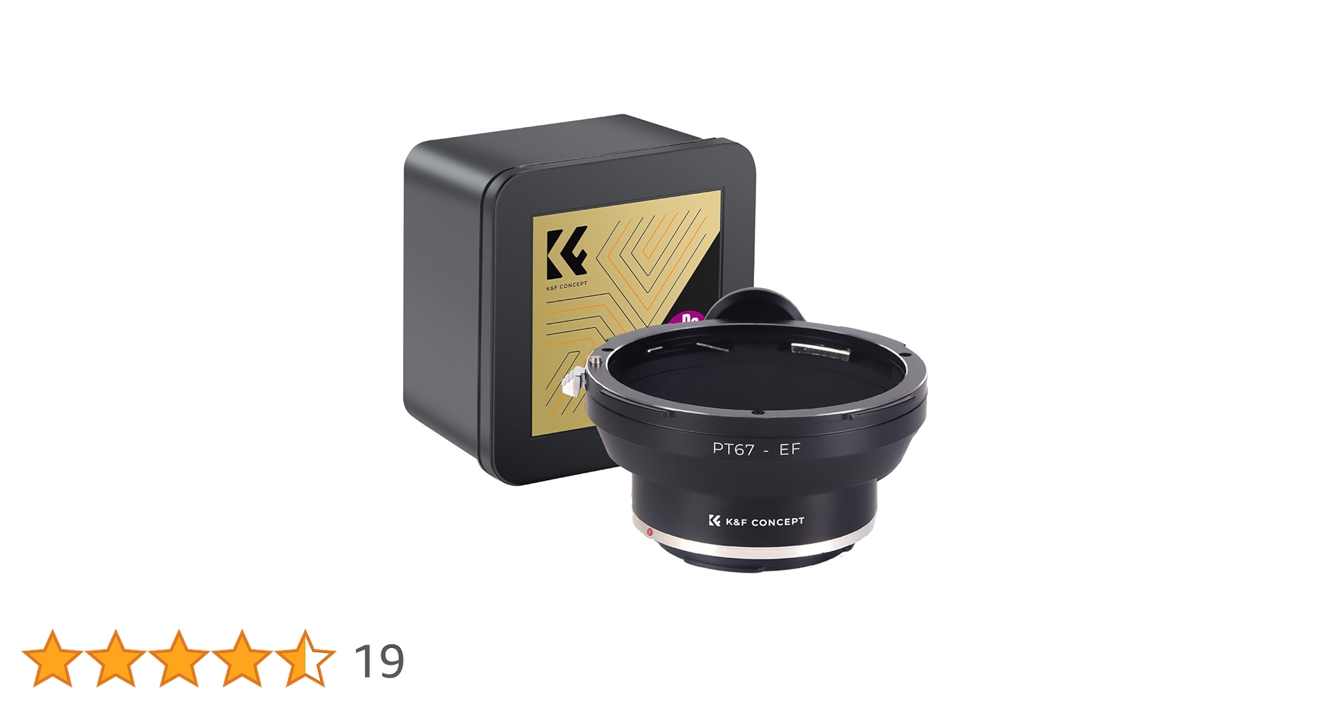 PENTAX67 TAKUMAR105mm f2.4+K&Fマウントアダプター Amazon | K&F Concept レンズマウントアダプター KF-P67F