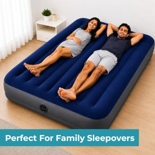 Toy Imagine Portable Inflatable Air Mattress Full Queen Size - Image 4