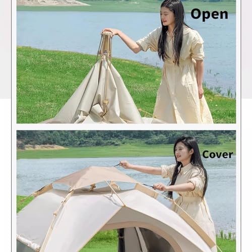 Carpa portátil impermeable para camping 2-3 personas miniatura 2