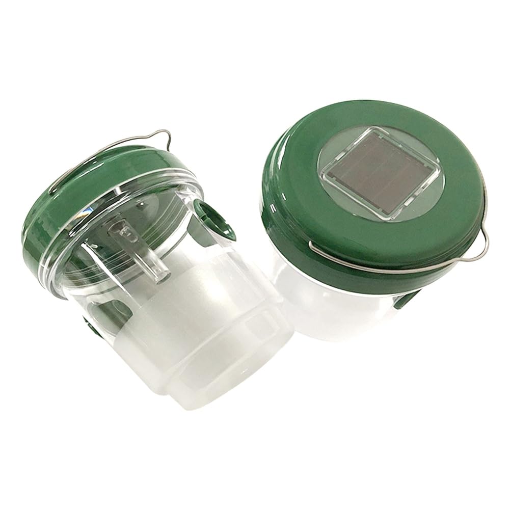 Huudngeje Carpenter Bee Traps for Outside, Wasp Traps Outdoor Hanging, Bee Traps, Bee Wasp Catcher Outside Garden Green