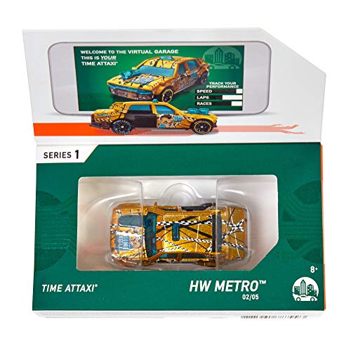 Hot Wheels iD Time Attaxi Escala 1:64 Vehículo de Juguete miniatura 5