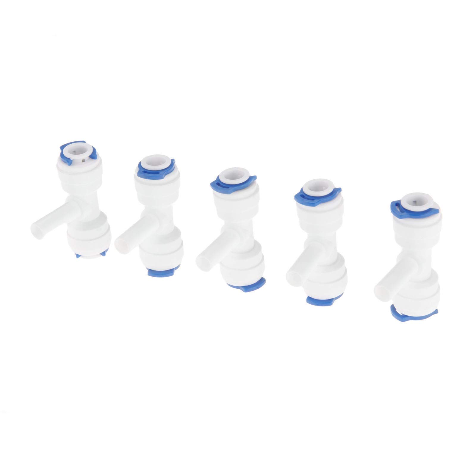 Złączka do węża, wąż ogrodowy Szybkozłącze 5 szt. Filtr wody Szybkozłączki 1/4" Trzon - Rura Złącze plastikowej rury wodnej Akwarium odwróconej osmozy