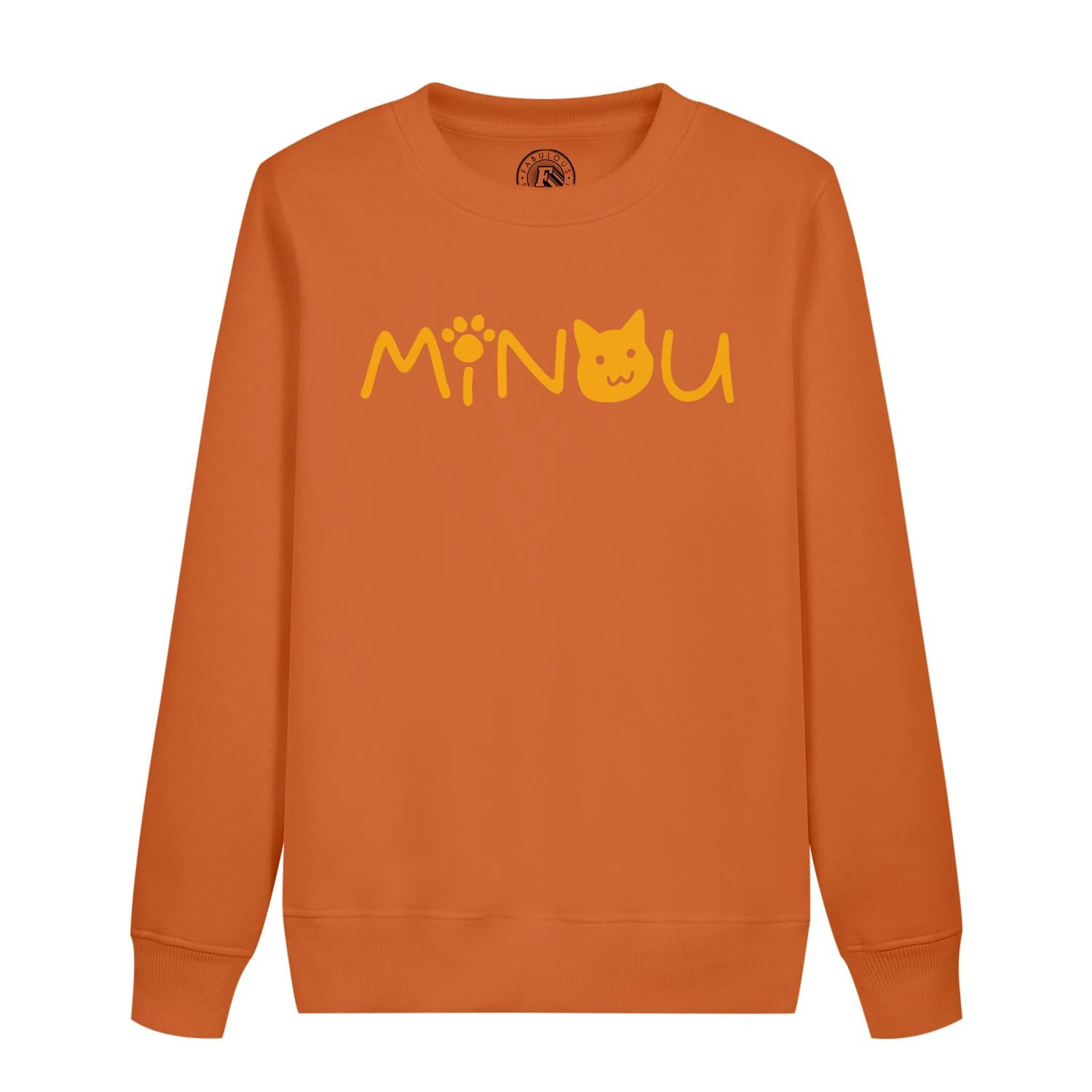 Sweatshirt enfant minou chat animaux mignon pull chaud à motifs