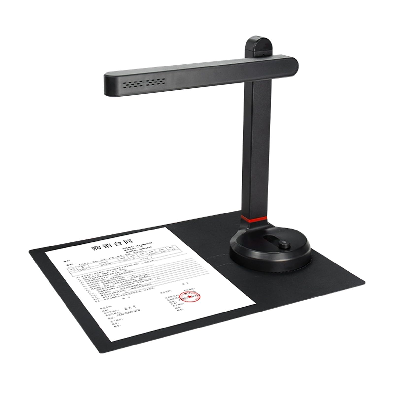 Portable Document Scanner Camera,13MP Book Document Camera with Deskewing,Capture Size A4,OCR Book Scanner for Remote Lessons Office and Education,Compatible with Windows(Size:13 Million Pixels)-picture-28