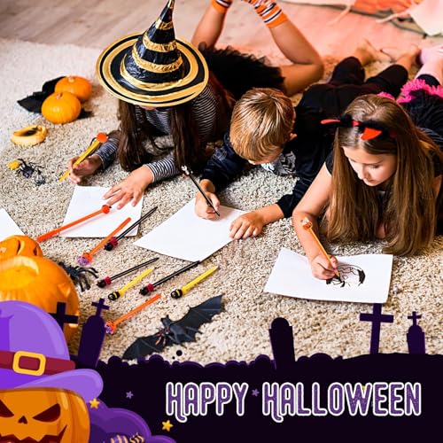 SANNIX 20 bolígrafos Halloween estilo gel roller miniatura 6