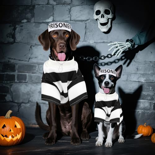 Disfraz Prisionero para Perro Talla XL miniatura 4