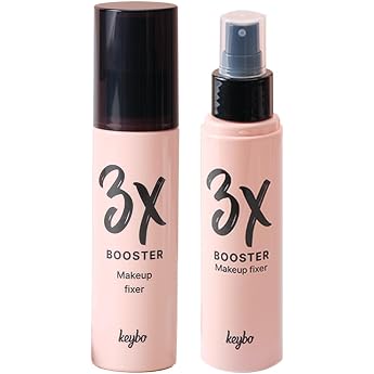 Kibo / Keybo Official 3X Makeup Keep Mist, 3.4 fl oz (100 ml), Anti-Glare, Fix Mist