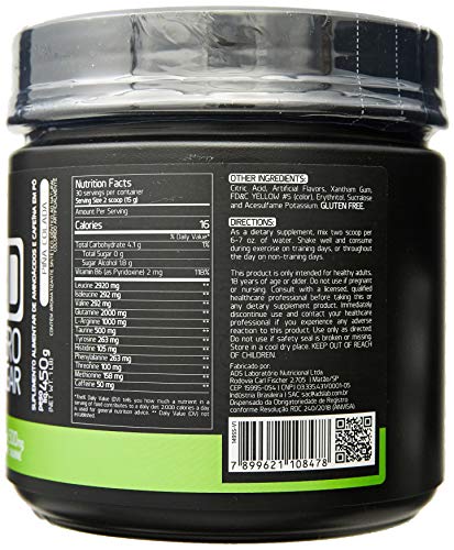 Amino Hd Fusion, Athletica Nutrition, Piña Colada, 450 G