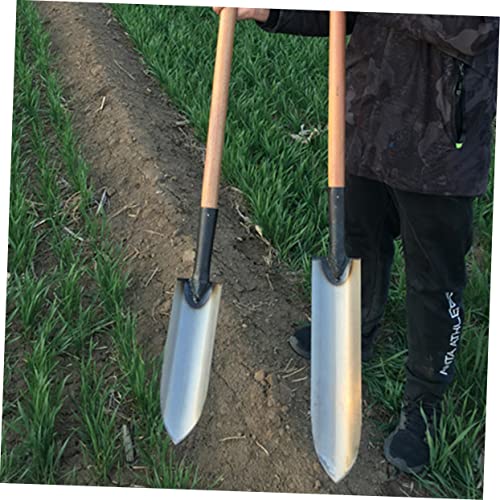 Kisangel Garden Planting Supply Extended Shovel Hole Digging Tool Metal Spade Shovel Cultivation Tool - Image 5