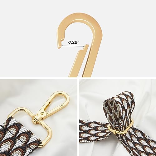 Image of Adjustable Handbag Strap Wide Purse Strap Replacement Shoulder Crossbody Bag Strap