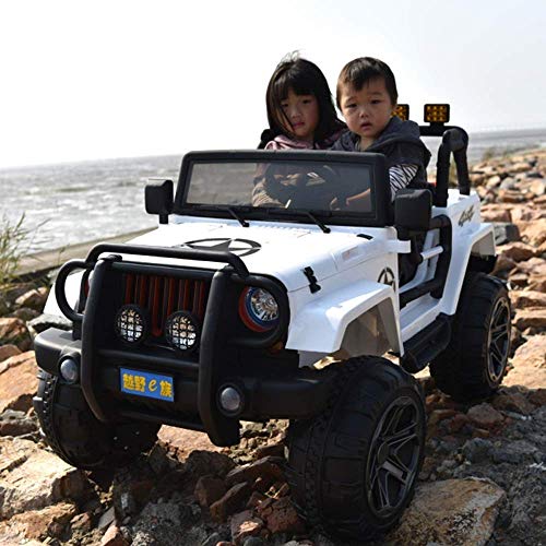 Buy Discount yanzz RC Cars, 2 Seats Ride On Car 12V Children's Electric Cars Motorized Cars for Kids...