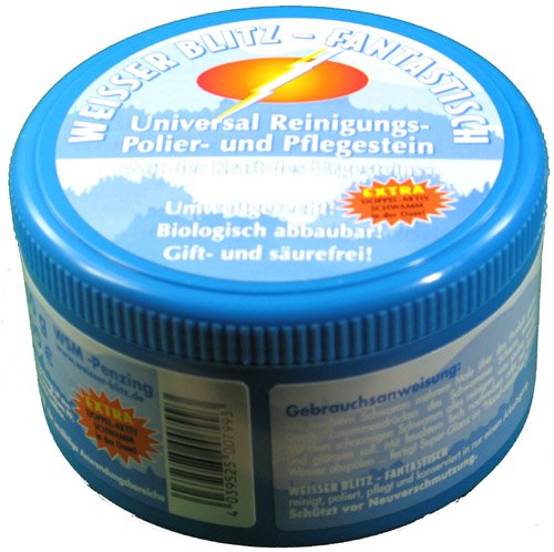 Preisvergleich Produktbild Putzstein Putz-Polierstein 300g Weisser Blitz