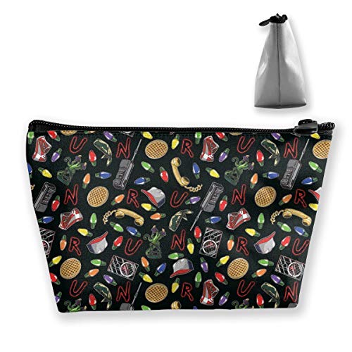 Women Stranger Things Makeup Bag Cosmetic Bags Hand-held Toiletry Travel Organizer for Girl Make Up Tools Toiletries