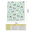 Horse Throw Blanket Super Soft Warm Floral Horse Blanket for Girls Kids, Cozy Plush Fleece Farm Stuffed Animal Horse Gifts Bedding Blanket for Women Bed Couch Sofa 40"x50" #1