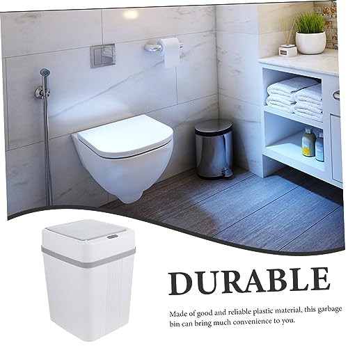 Poubelle automatique KOMBIUDA corbeille à déchets capteur mouvement maison - 5