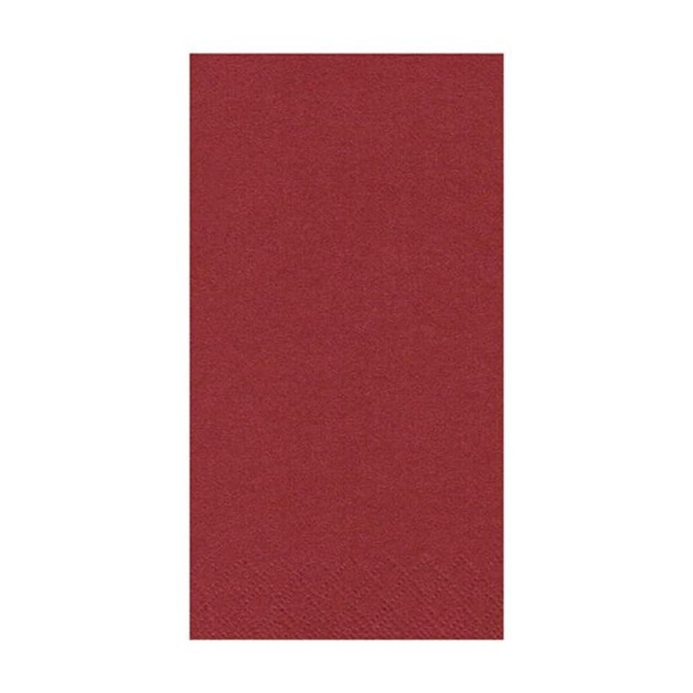 1000 tovaglioli di carta con 3-strati 1/8-C 33 x 33 cm bordeaux (84577)