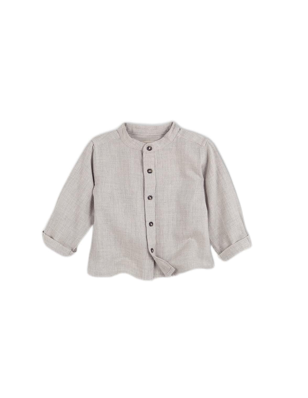 Gocco Camisa Cuello Mao Piedra Bebés