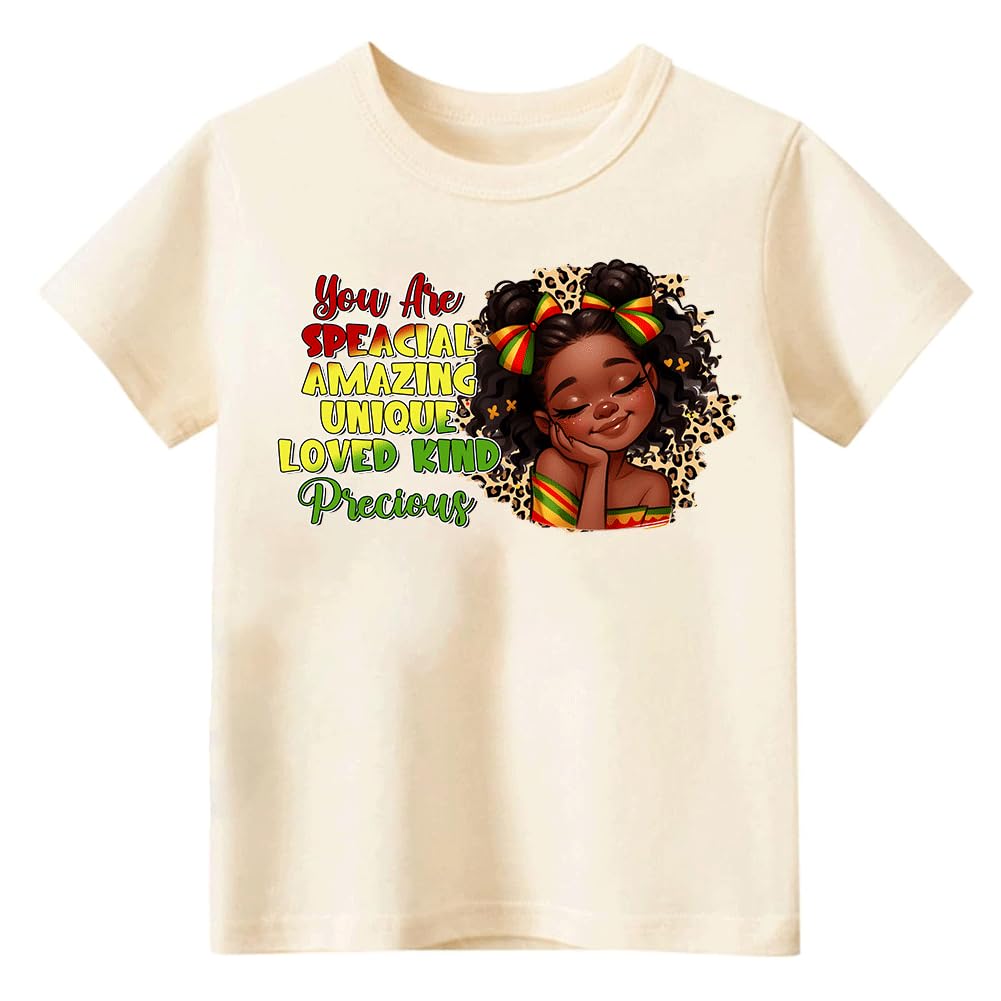 Funny Juneteenth Shirts for Todder Boys Girls Kids, African American History Shirts 1865 Peace Love Tees 2-8T