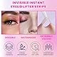 720 Stück Schlupflid Tapes Schlupflider Stripes Unsichtbar Schlupflider Tapes Lid Lifting Stripes Augenlied Stripes Unsichtbare Double Sided Eyelid Tape Mit Gabelstangen Pinzette Und Sprühflasche （2）