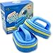 KOKSI 2-Piece Cleaning Brush for Bathroom Kitchen Bathtub Toilet Cleaner All Purpose Shower Sponge Scrubbing Brush with Ergonomic Handle