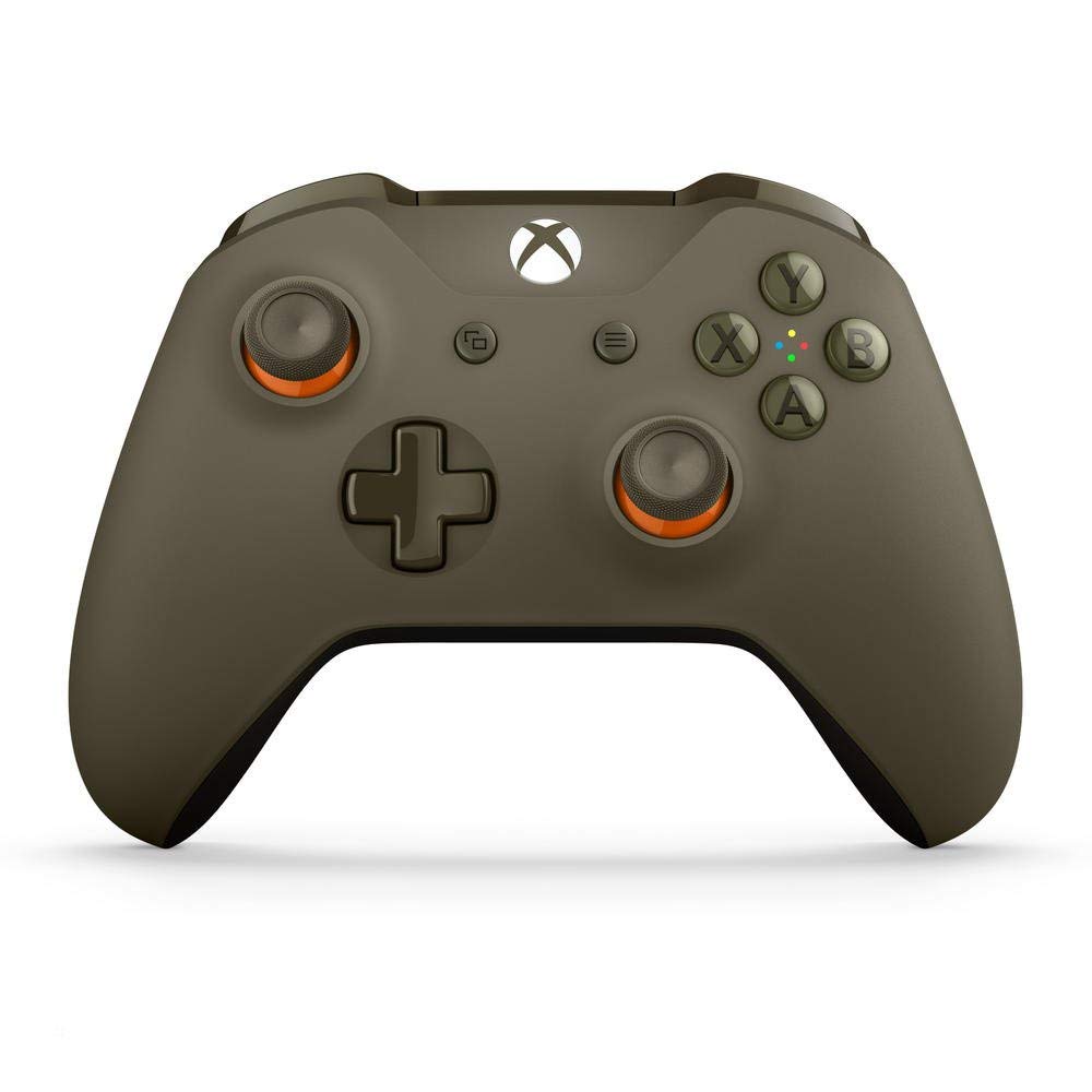 Manette sans fil pour Xbox One - vert/orange
