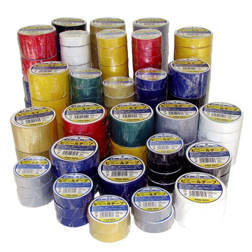 Amazon.co.jp: ビニールテープ 19mm×10m 10巻 (白) : 産業・研究開発用品