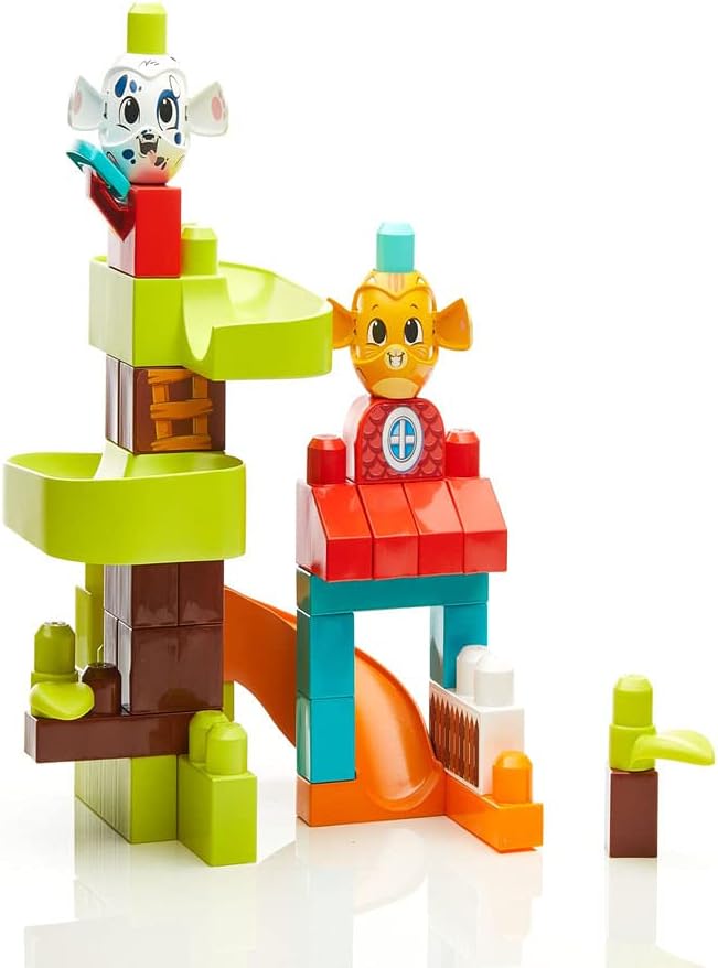 Mega Bloks Peek A Block Hero Playset,Multicolor, 30 Pcs