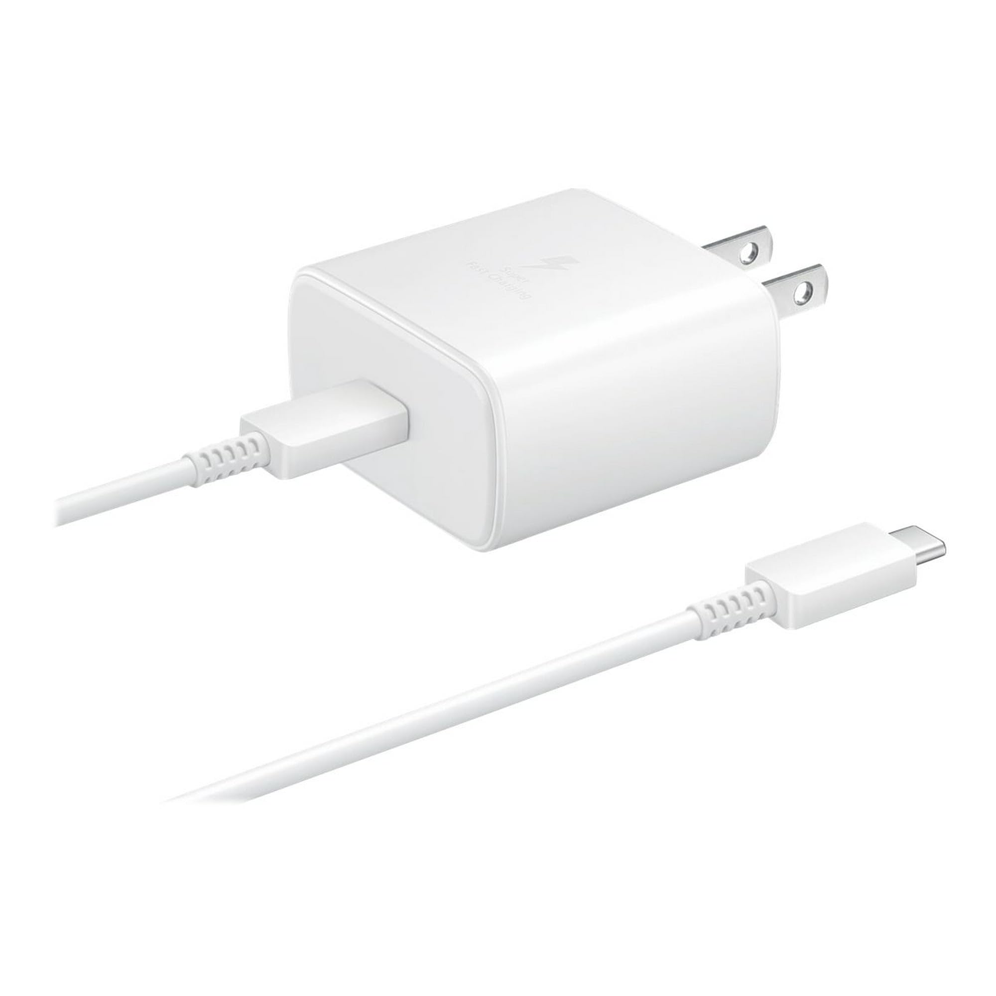 Samsung UK Travel Adaptor (45W with USB type C Cable) Black - EP-TA845XBEGCN