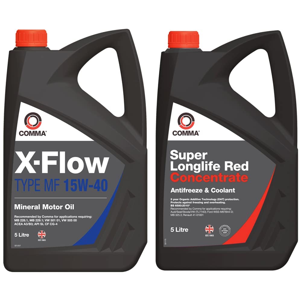 Buy Comma XFMF5L 5L XFlow Type MF 15W40 Mineral Motor Oil & SLA5L
