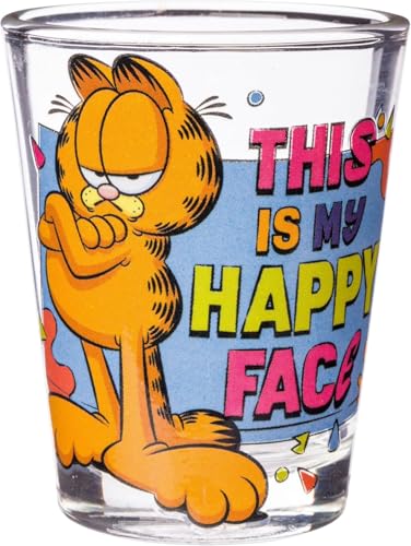 Image of Silver Buffalo Garfield and Odie 4 Pack Mini Glass Set, 1.5 Ounces