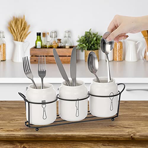Organisateur de couverts pour couteau de table et fourchettes - 6
