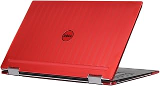 mCover Funda Dura para la Serie 13,3" DELL XPS 13 9365 Ordenador portátil (Rojo 9365)