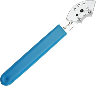 ReluxGo Tension Adjuster Pulley Wrench Tool Engine Timing Belt Tensioner Wrench Tension Pulley Spanner Compatible for VW Audi