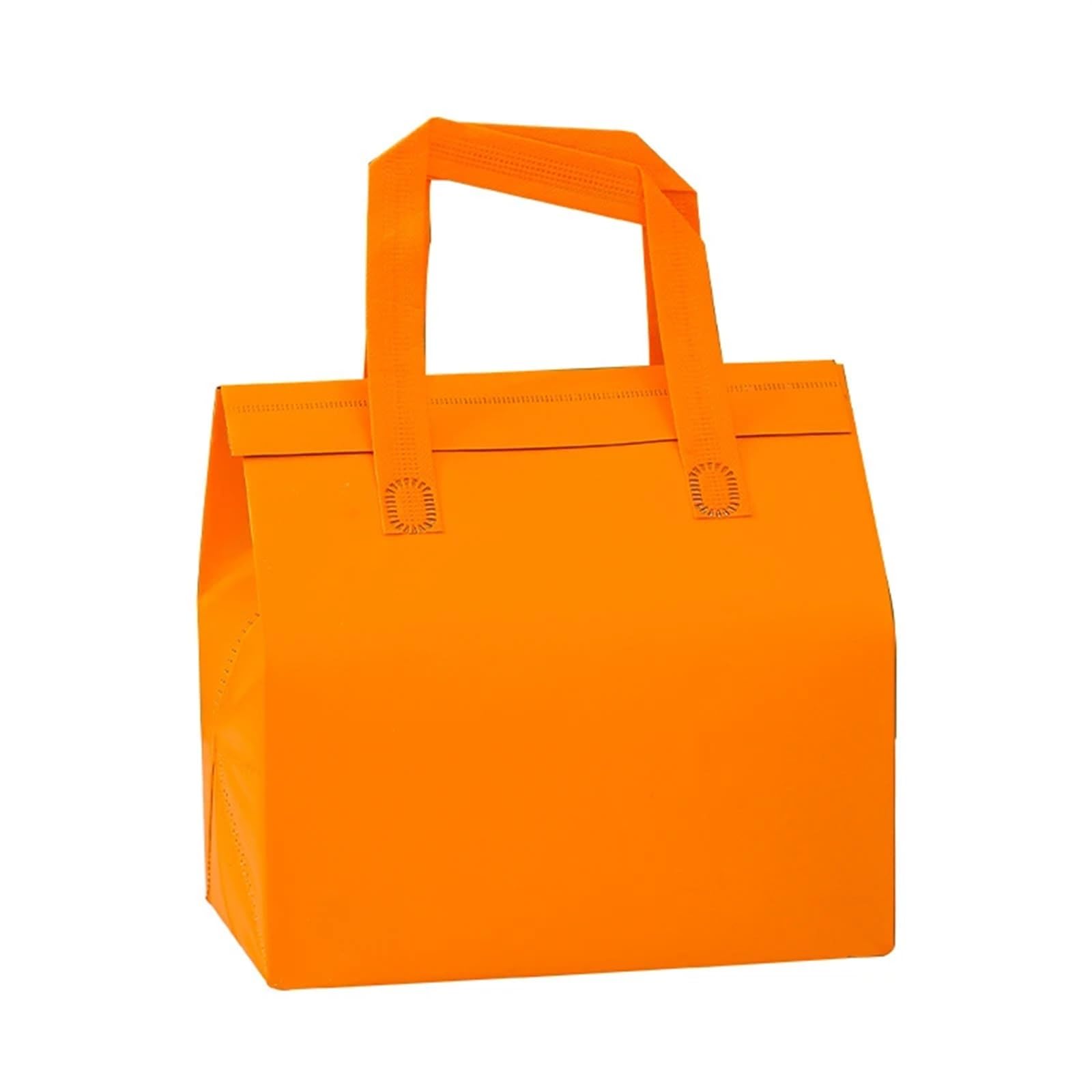 Bolsa IsotéRmica Para Comida 10 bolsas de tela no tejida for alimentos, pasteles, bebidas, embalaje, bolsas reutilizables portátiles for mantener el calor y el frío Termica Porta Alimentos(Green2,30x3
