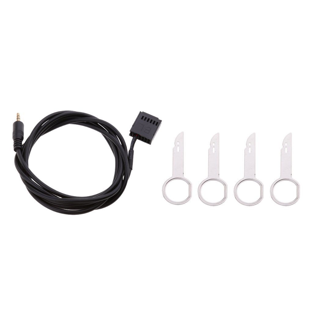 COMBR 3.5mm Male Stereo Audio Input Cable Adapter Plug and Play for Ford Mondeo Transit Galaxy Fiesta Focus-picture-19