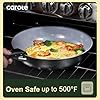 CAROTE 19PCS Ceramic Cookware Sets, Pots and Pans Set Non Stick Non Toxic, Induction Cookware, Kitchen Cookware Sets, Pots Set for Healthy Coooking, Gray #5