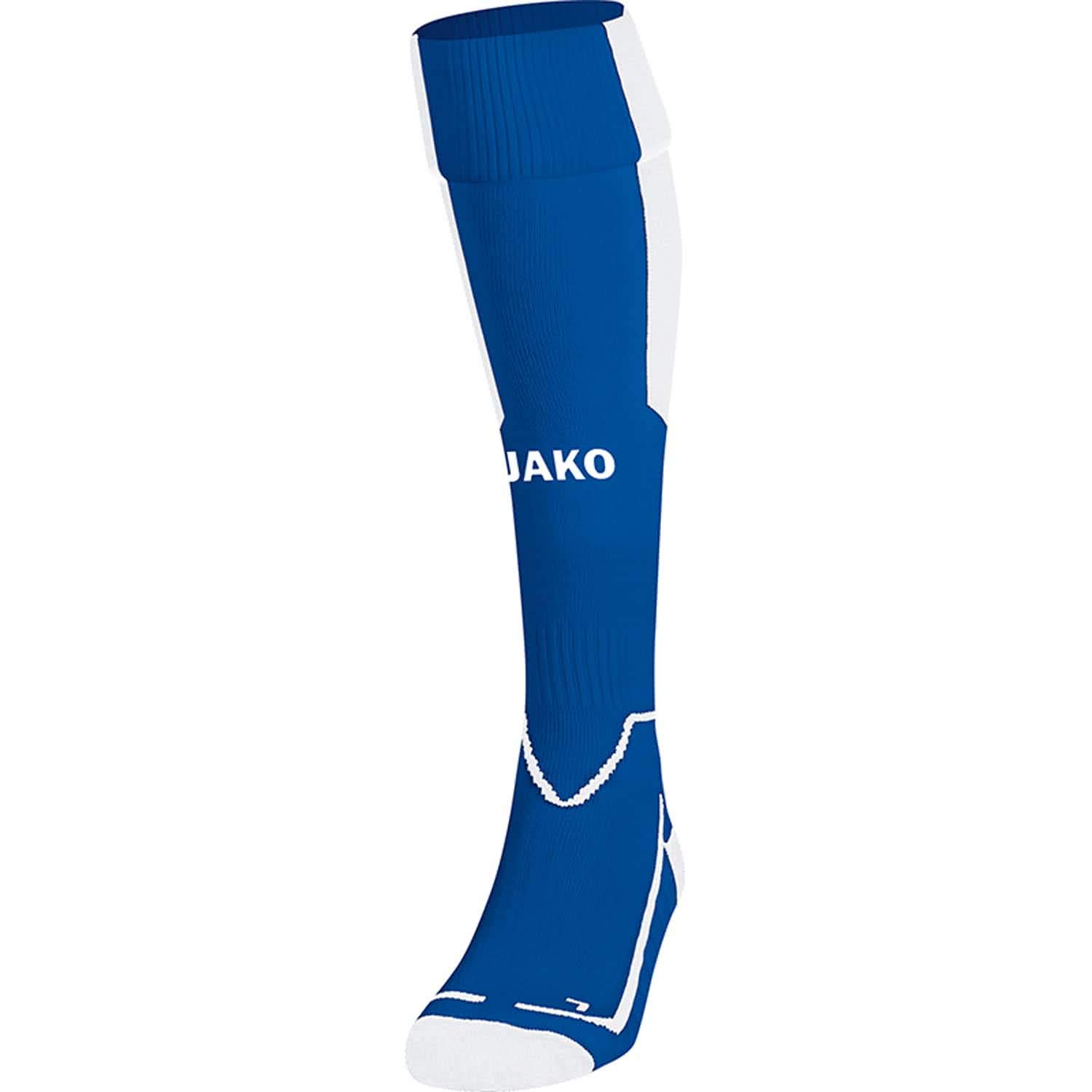 JAKO Stump Socks Lazio 3866, Multicoloured (Royal / White), 4 (39-42)