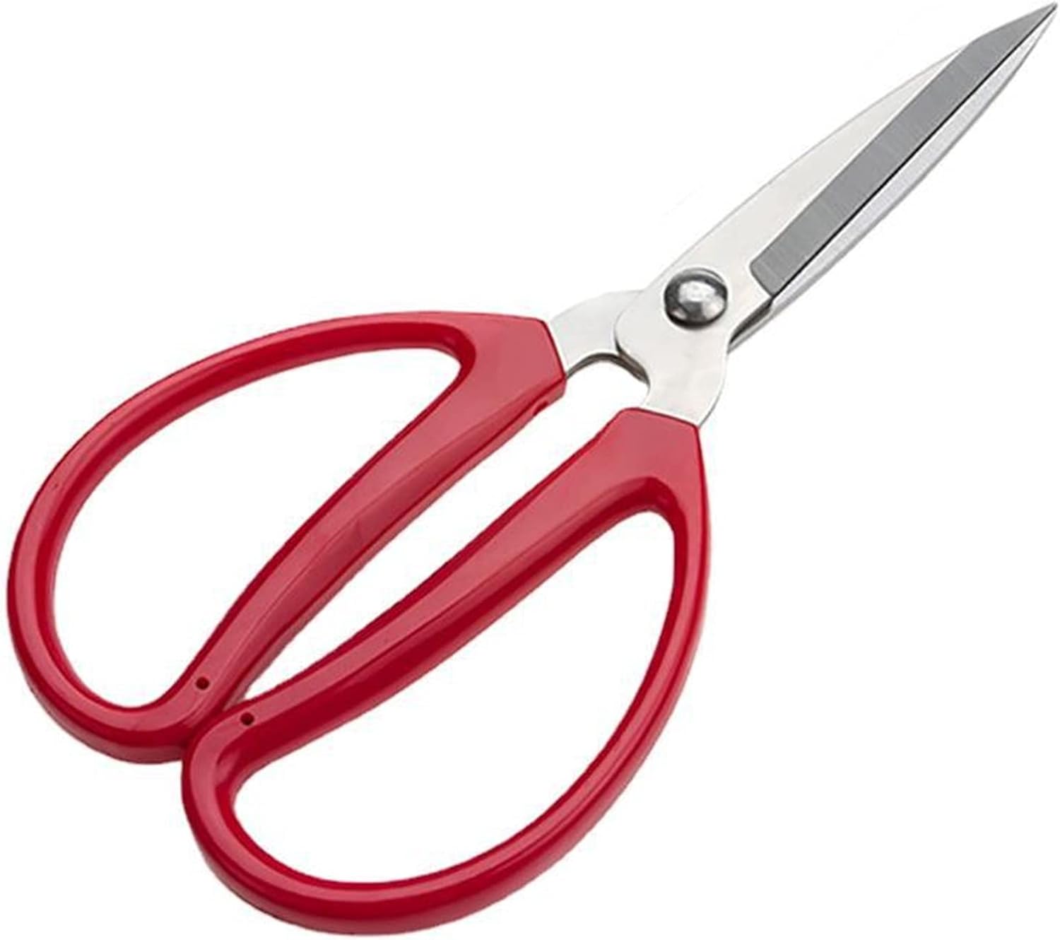 INLIMA Gardening Scissors Stainless Steel Scissors Household Office Scissors Paper Cutter Shears Students DIY Tools Durable Craft