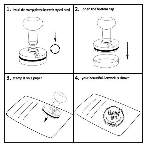 Custom Rose Wedding Stamp Leaf Thank You Marriage Stamps Personalized Self Inking Save The Date Wreath Rubber Stamper #TOP6