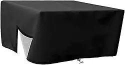 Capa para carrinho de mão Oxford em tecido resistente com cordão para proteção de suprimentos, dobrável para jardinagem e