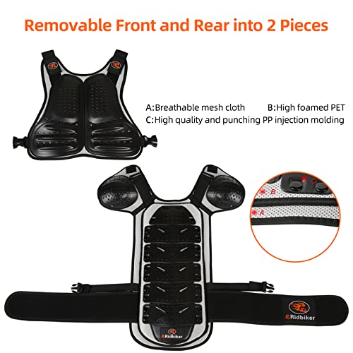 Kids Dirt Bike Gear Chest Protector Motocross Gear Body Armor Vest For Motorcycle Protective Gear Motocross Chest Protector Motorcycle Riding Gear #TOP2