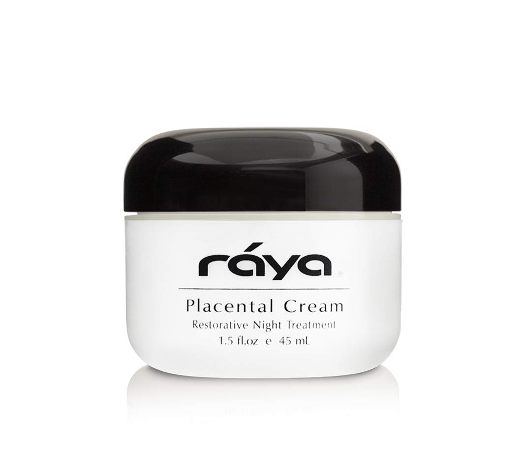 RAYA Placental Cream (402) | Restorative, Anti-Aging, and Moisturizing Facial Night Cream for All Non-Oily Skin | Calms Inflammation and Minimizes Pores : Beauty & Personal Care