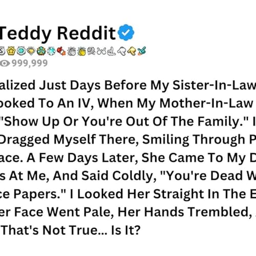 I Was Hospitalized Just Days Before My Sister-In-Law_s Wedding_ Weak And Hooked