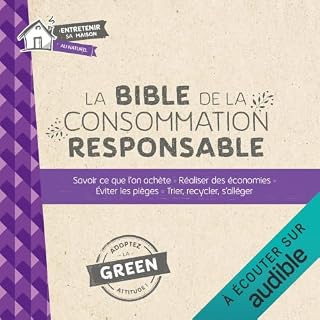 Page de couverture de La bible de la consommation responsable