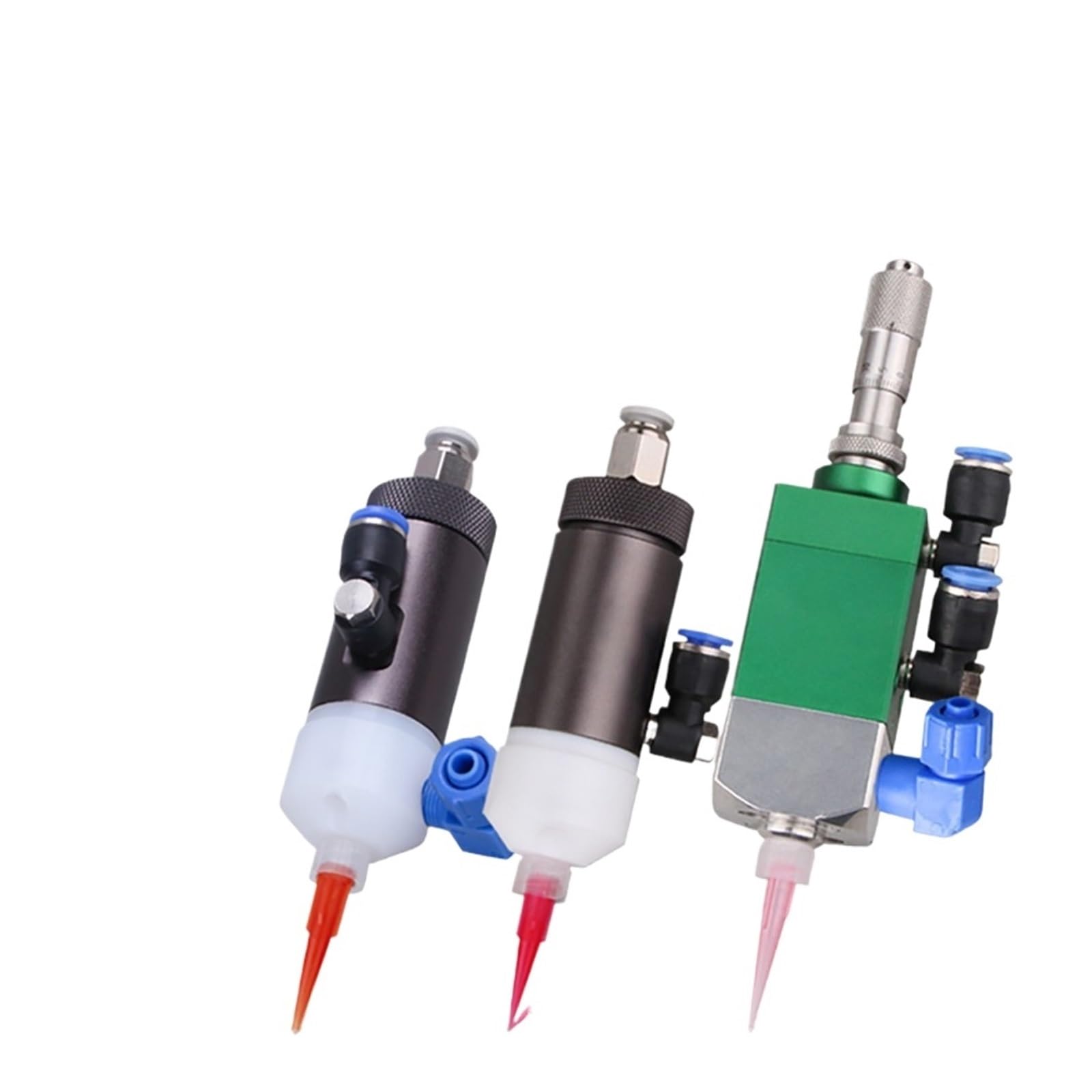 LEOTNNDQ 1PCS Glue Dispenser SY-70 SY-71 Anaerobic Valve 502(Burgundy)