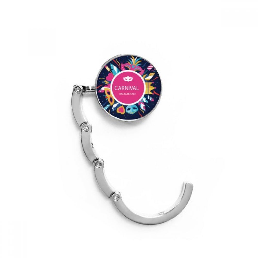Colgador plegable de bolsos para mesa ideal para regalar en Carnaval de Venecia