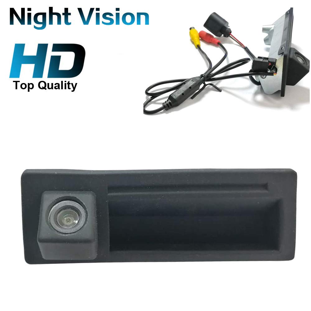 Caméra De Recul étanche Avec Vision Nocturne HD - Avec Poignée De Coffre - Pour VW Golf Plus MK5/Jetta III/Touran 1T GP 1T2/Passat 3C B6 C3 Variant Wagon 2.0 TDI
