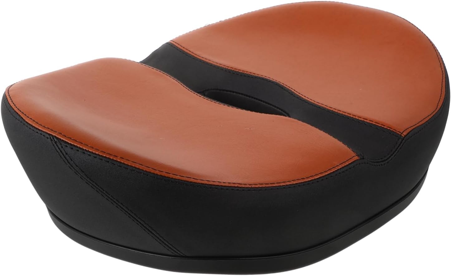 UPKOCH Oversized Noseless Bike Seat Cushion with Wide Padding Shock Absorbing and Slip Bicycle Saddle for Mountain Bikes Foam for Men and Women Cyclists