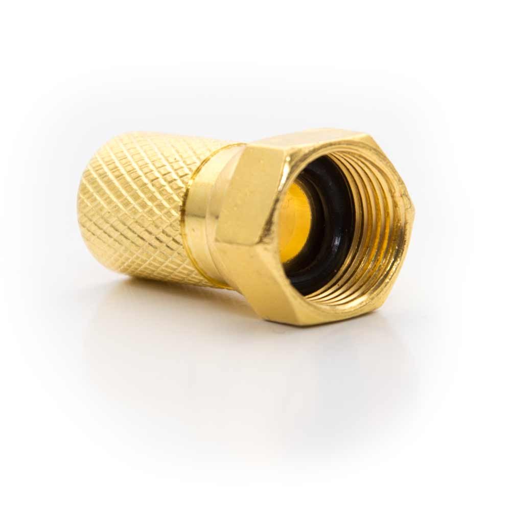 Premium X Twin LNB - 2 voies - Extrêmement résistant à la chaleur - Pour 2 participants - 4K Full HD - Avec protection contre les intempéries pour récepteur satellite numérique - Noir - Avec 4 fiches